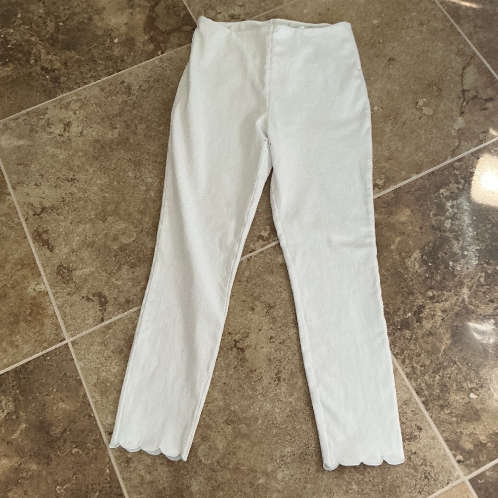 Lysee white ankle pants